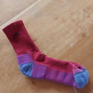 Red and Purple Men's Sock
